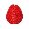 3D Printed Twisting Strawberry Toy, Stress Relief Slippery Strawberry Toy, Articulated Spiral Rotating Fruit Fidget Toy for Home Decoration