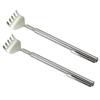 Creative Fashion Stainless Steel Telescopic Extendable Back Scratcher Home Massage Kit Portable Clip-On Tool Home Scratching Mas