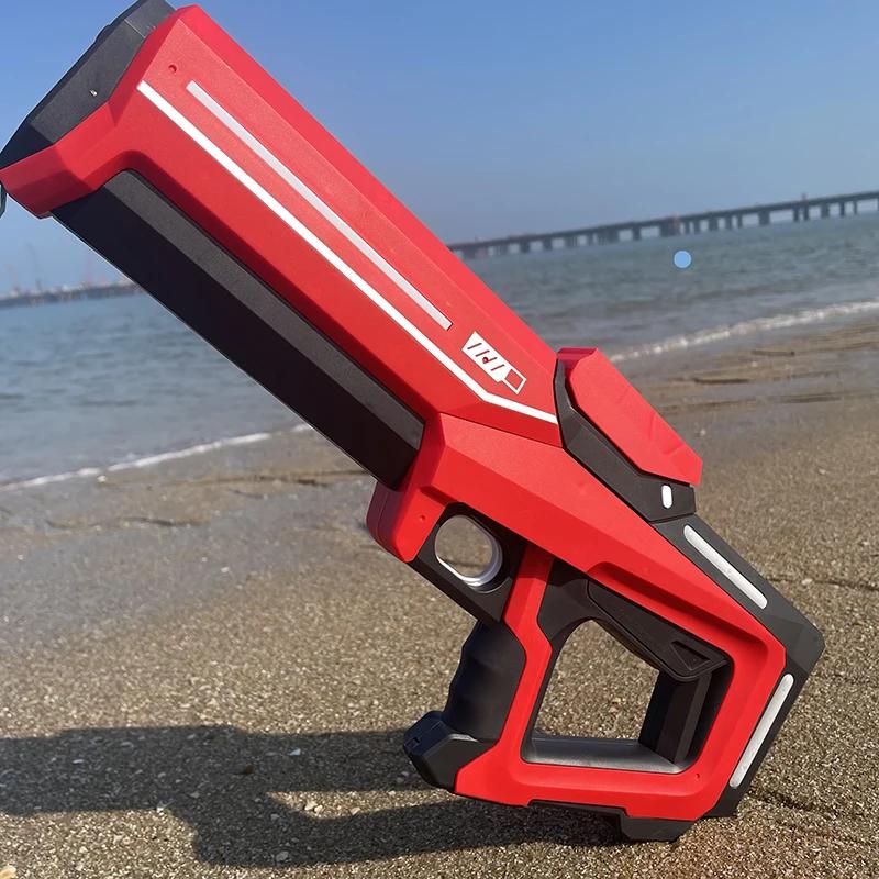 Non-Toxic Automatically Water Gun High Pressure Electric Water Gun Toys For Kids Summer Outdoor Pool Fight Games Children Water Toys Gift