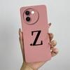 For Vivo V30e Case Vivo V30E 5G V2340 V2339 Phone Case Cute Initial Letters ShockProof Matte Silicone Soft Protective Back Cover