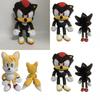 Niedliches 30cm Sonic Tails Plüsch Shadow The Hedgehog Knuckles Spielzeug Super Sonic Weiches Plüsch für bequemes Kuscheln