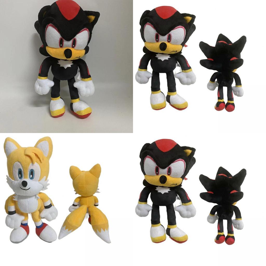 Niedliches 30cm Sonic Tails Plüsch Shadow The Hedgehog Knuckles Spielzeug Super Sonic Weiches Plüsch für bequemes Kuscheln
