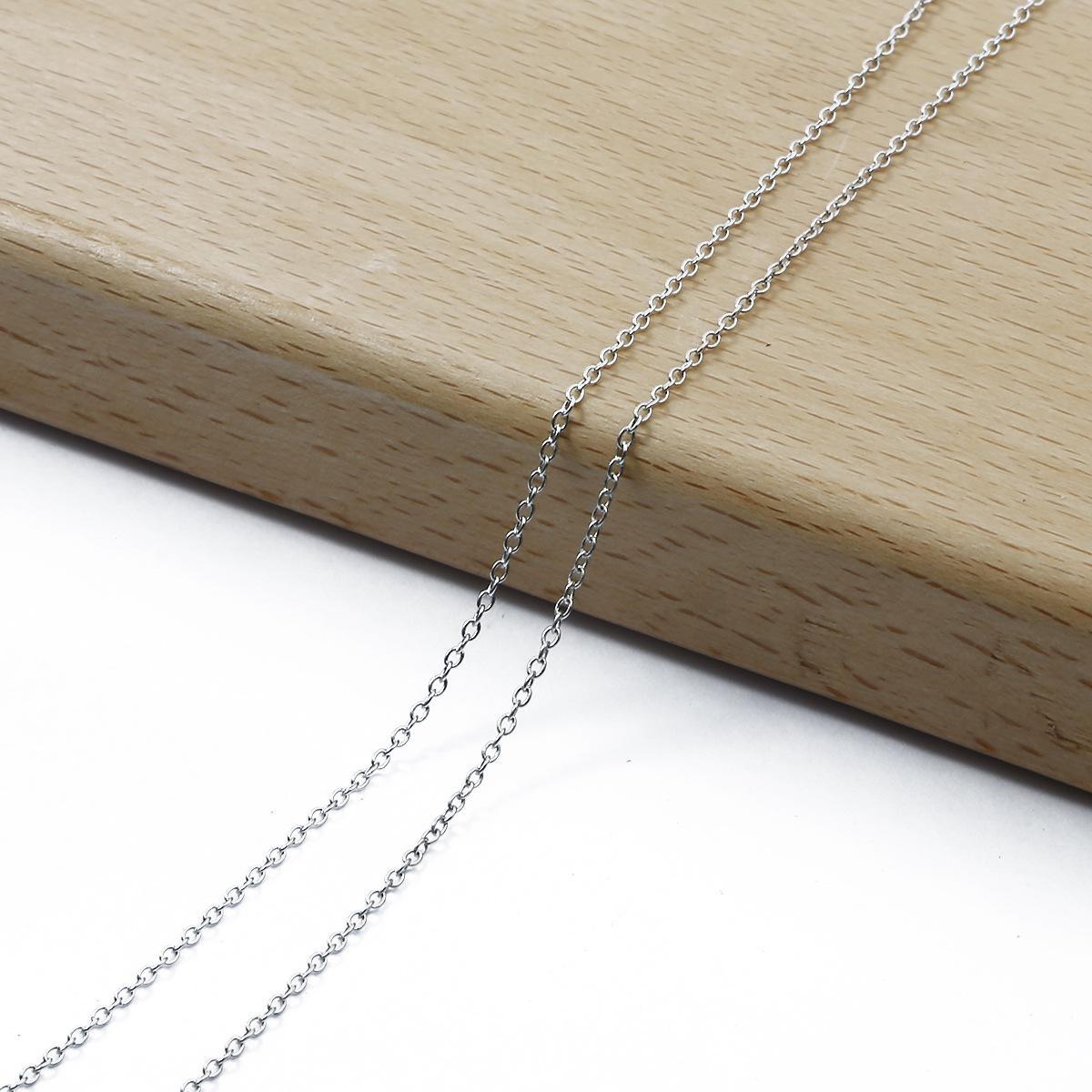 

Зашифрованная крестообразная цепочка с круглыми бусинами DIY ожерелье для ключицы декор витой цепочкой