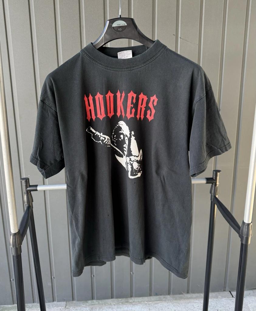 Vintage 2000 The Hookers Tour T Shirt Punk Rock Tee American Band Rare