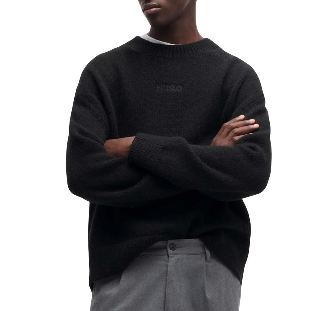 Hugo Mens Seese Logo Oversized Sweatshirt