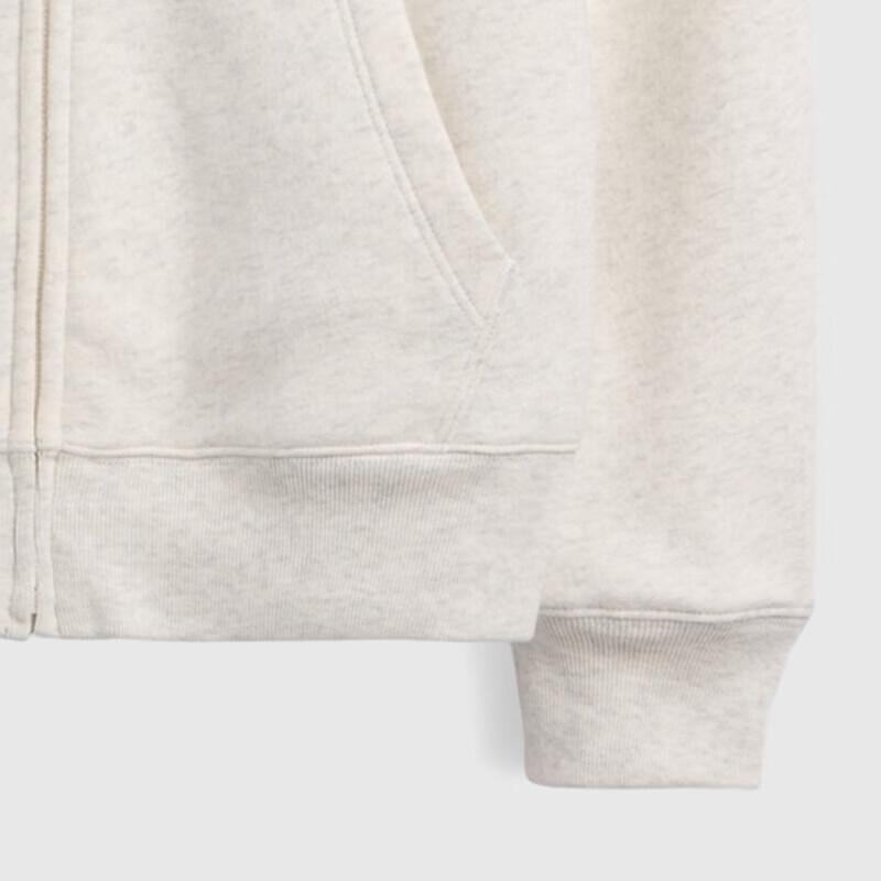 Gap Boys' Logo Embroidered Fleece Hoodie