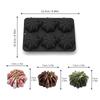 Heat-Resistant 3D Flower Mousse Cake Mold 6 Cavity Baking Cake Molds Pudding Mould  Pastry Making