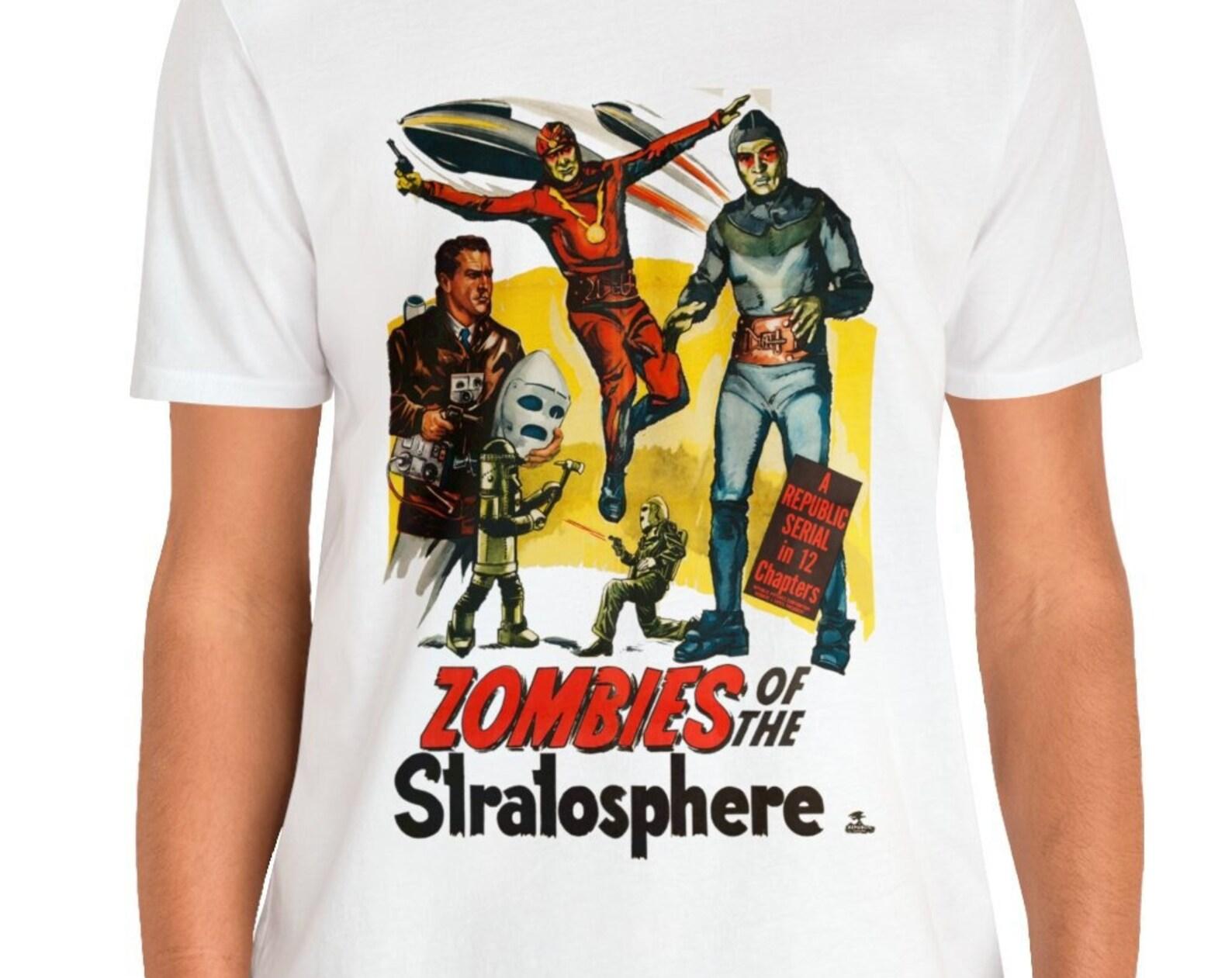 Zombies Of The Stratosphere Short Sleeve Movie Tee 4XL