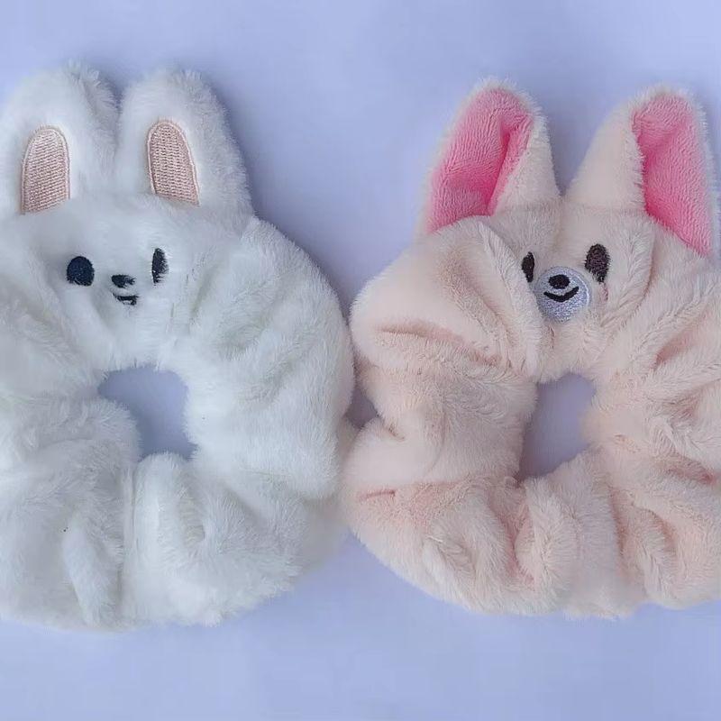 Muñeca Skzoo Straykids Coreano Goma para el pelo Wolfchan Leebit Dwaekki Hanquokka Jiniret Bbokari Diadema Disfraz de Concierto para Fans Scrunchie