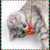 Cat Toys Cats Teasing Sticks Christmas Cute Cat Stick Santa Claus Elk Pet Toys Enjoy Yourself Soothing Cat Supplies Christmas