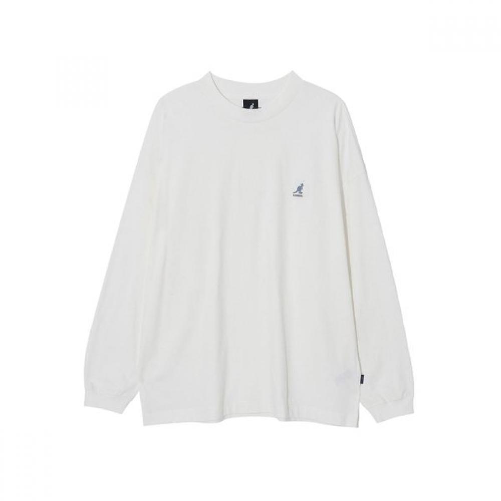 Kangol Long Sleeve T shirT Off whiTe  kreclT35330 XL