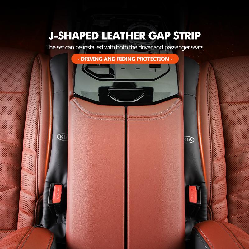 For KIA Car Logo General Seat Gap Filler Leak-proof Filling Strip Auto Decorative Accessories Cerato Proceed Venga Stonic