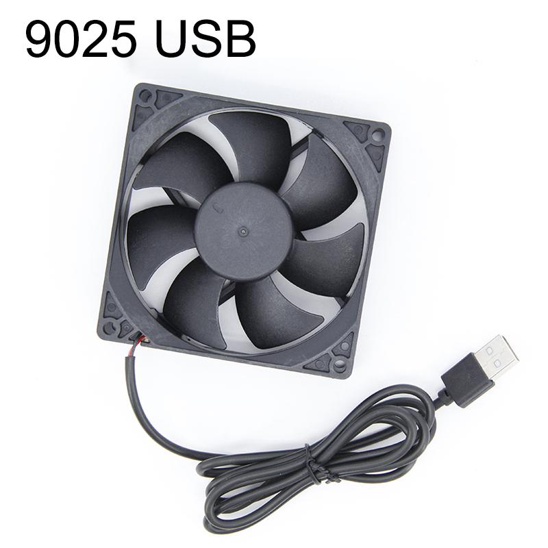 4010 5010 12025 8025 DC Xh2.54 DC 5V USB Power Cooling Fan Metal Grill Cover Brushless Motor Case 40MM 80MM 120MM for Router