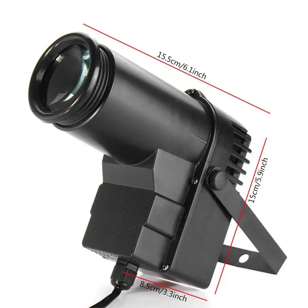 Mini RGBW LED Pinspot Stage Light DMX512 Colorfull Disco Beam for DJ Party KTV Mirror Ball Pin Spotlights