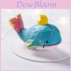 Wooden Whale Figurine Handcrafted Animal Decor Gift For Children And Kids