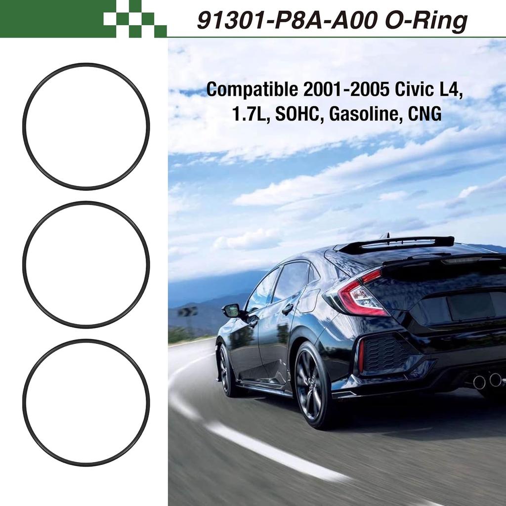 91301-P8A-A00 O-Ring for Honda 91301-P8A-A00 O-Ring | Engine Camshaft Front End Seal | for Acura | Durable and Reliable