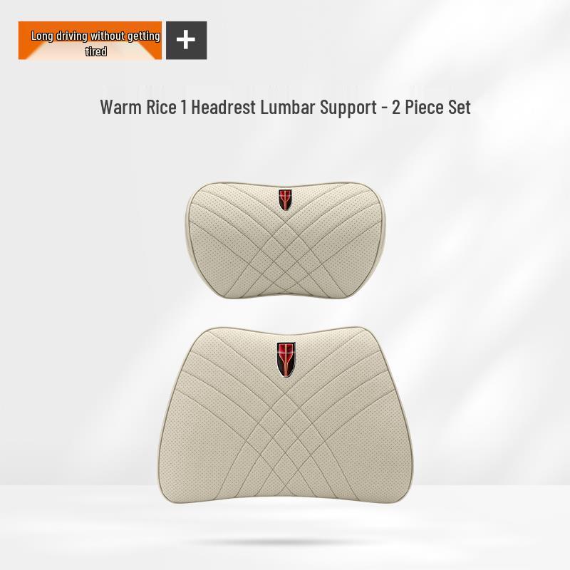 Hongqi HS-Series Car Headrest & Lumbar Support Pillow