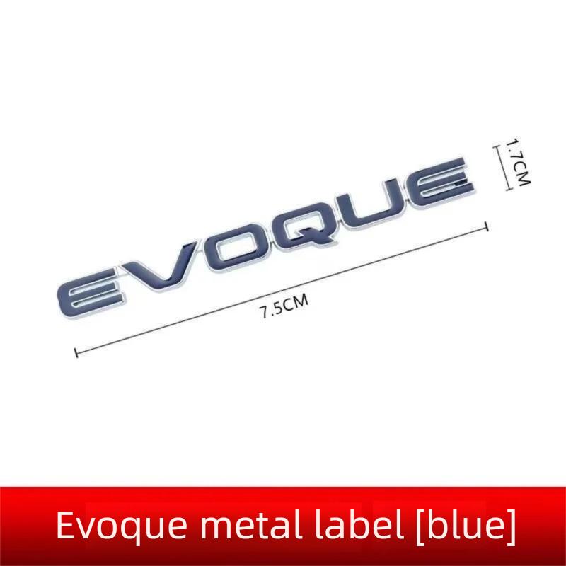 Modified Car Emblem Badge Sticker for Land Rover Range Rover Evoque Autobiography Rear Trunk XS2