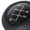 BMW E34 E36 E38 E39 E46 E60 E61 E87 E90 X3 X5 Shift Knob, Black Perforated Leather, 5-Speed