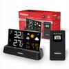 Webber Ws206 Dcf Wetterstation Außen-Thermometer Druck-Wecker Pog