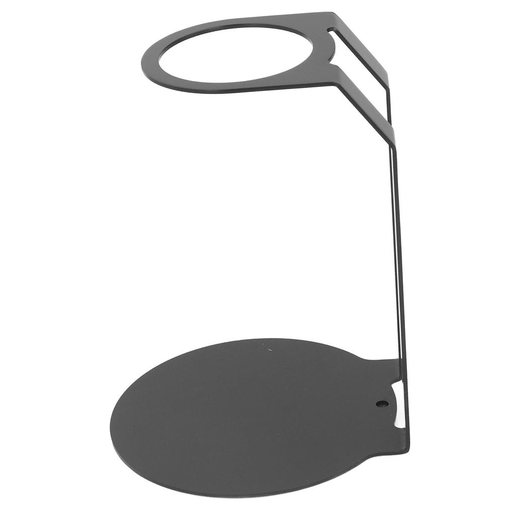 Pour Over Coffee Dripper Rack Coffee Filter Holder Iron Dripper Stand for Home Cafe Office Black