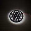 For VW VOLKSWAGEN New 11cm LED Rear Badge Light Front Grille 5D Logo Light For VW POLO MAGOTAN Passat CC Bora Golf Jetta Logo Li