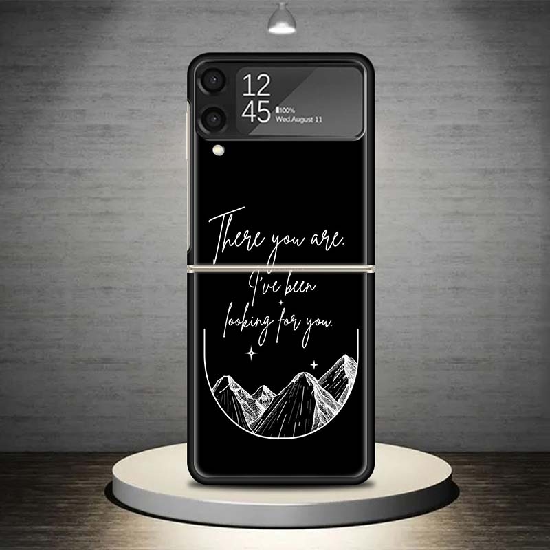 Ein Hof aus Nebel und Zorn Sarah J Maas Handyhülle Für Samsung Galaxy Z Flip 7 6 5 4 3 5G Stoßfeste Hülle Z Flip7 Flip6 ZFlip5 Flip3