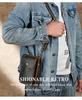 Retro Genuine Leather Waist Bag – Multifunctional Crossbody Pouch for 6-inch Phones