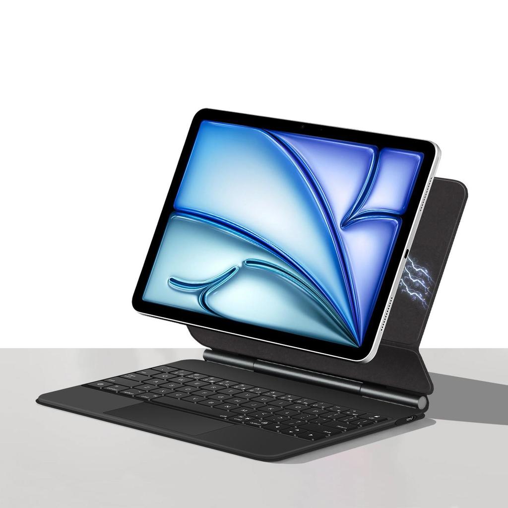 Compatible with 2025 iPad Air 7 Magic Keyboard & 11-inch Pro Hovering Touchpoint Keyboard