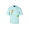 New Adidas T Shirt Unisex Light Teal JE0951