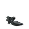 Salvatore Ferragamo Ferragamo Square Toe 45mm Pumps Black