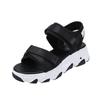 Summer Casual Womens Open Toe Sandals With Breathable Pu Upper For Beach And Daily Wear