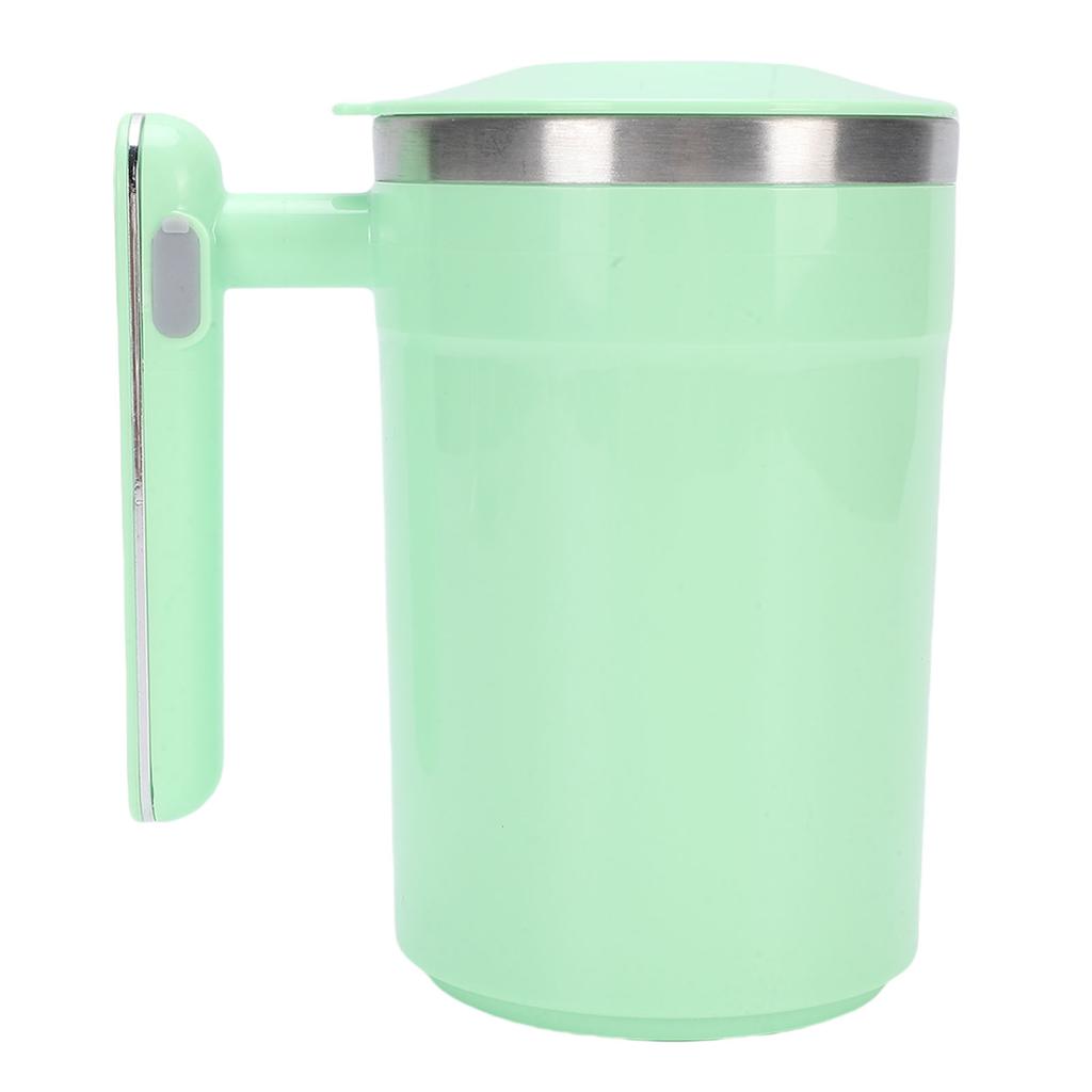 Electric Stirring Cup 400ml 304 Stainless Steel Easy to Clean Rechargeable Automatic Stirring Coffee Mug for Milk