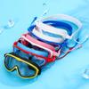Swimming Goggles for Kids Big Frame Swimming Goggles with Earplugs HD Wide View Anti-Fog Swimming Goggles Eyewear No Leaking