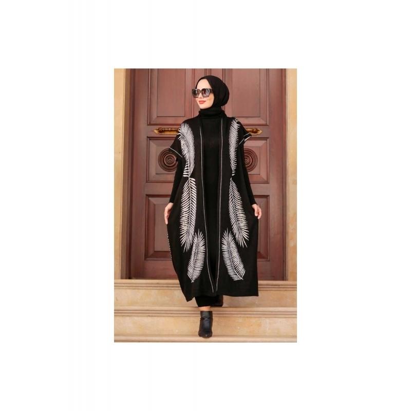 Knitwear Co-Ord with Scarf | Hijab Co-Ord UK | Joud