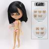 ICY DBS Blyth Doll Tan and Super Black Skin Joint Body Oily Hair 1/6 BJD Special Price Gift Toy