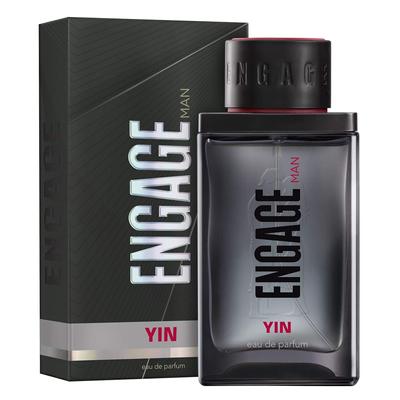 Engage Yin Eau de parfum pour homme, fruité et floral, doux pour la peau et longue durée, 90 ml
