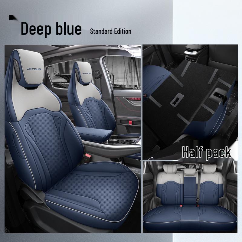 LTCS Jietu Dasheng Sporty Leather Car Seat Cushion - All Seasons Fit