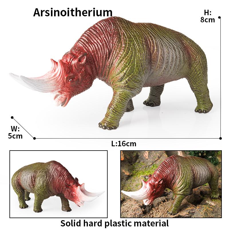 Oenux Prehistoryczne Dzikie Zwierzęta Doedicurus Pancernik Doedicurus Szablozębny Model Figurki Akcji PVC Kolekcja Zabawka Prezent dla Dziecka