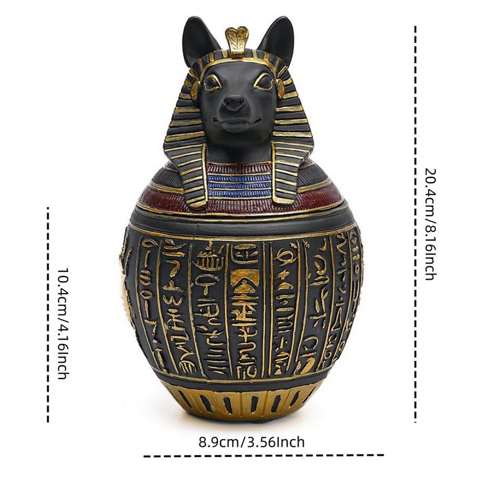 

Памятная Урна для Питомца из Смолы Древнеегипетский Кот Хранилище Прах Кошки Урна Для Владельцев Собак Родителей Питомцев Любителей Животных Скорбящие Семьи