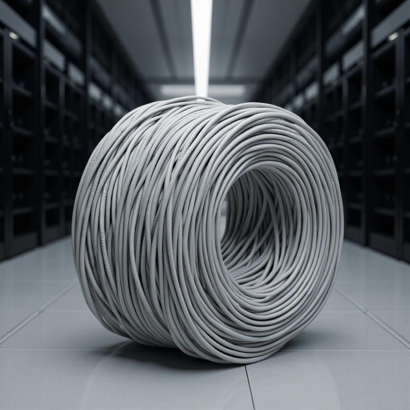 305m Cat5e Oxygen-Free Copper Network Cable, 0.45mm, for Computer Networks & Broadband.