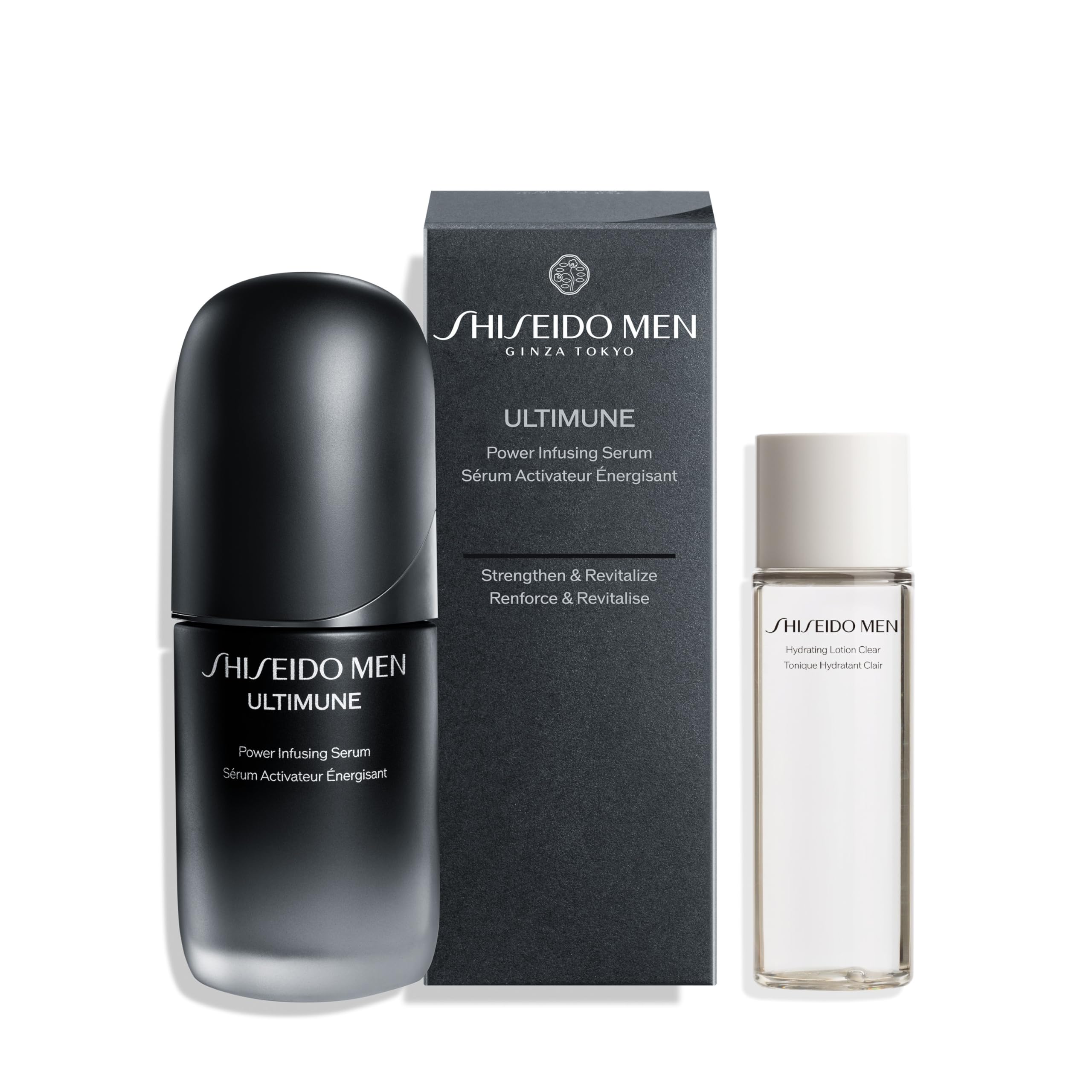 

SHISEIDO MEN Limited Edition Set for Ultimune Power Infusing Serum 50mL Hydrating Lotion 30mL First-come-first-served customers +