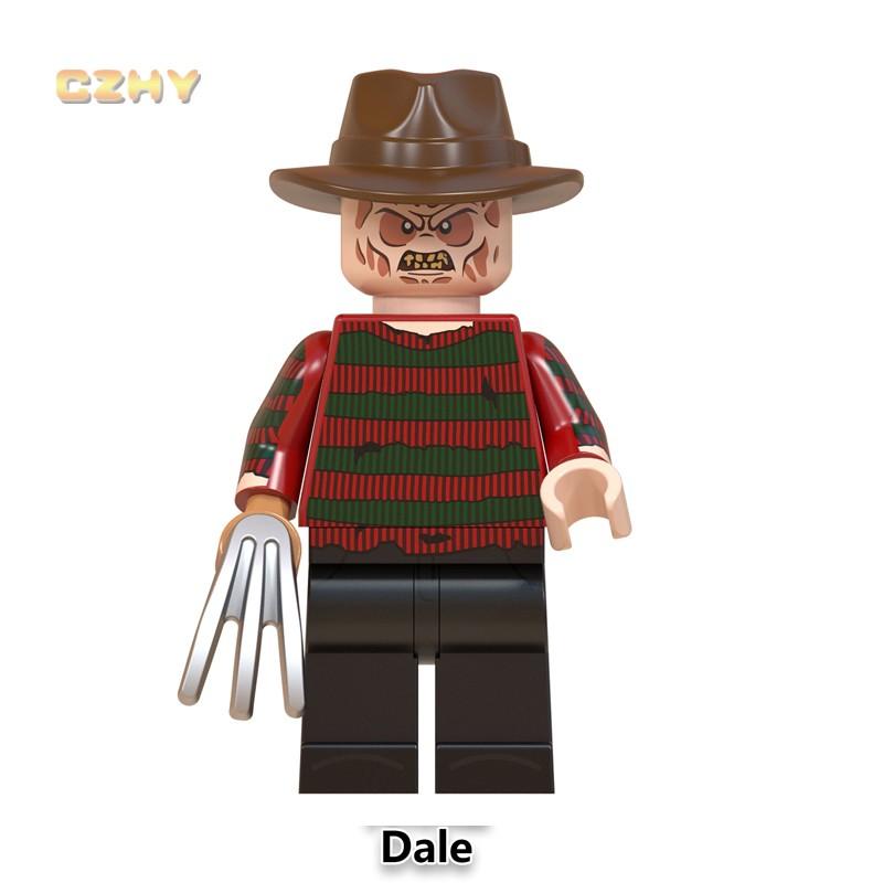 Minifigures Horror Movie TV Building Blocks Michael Myers Minnie Eric Toys for Children WM6075