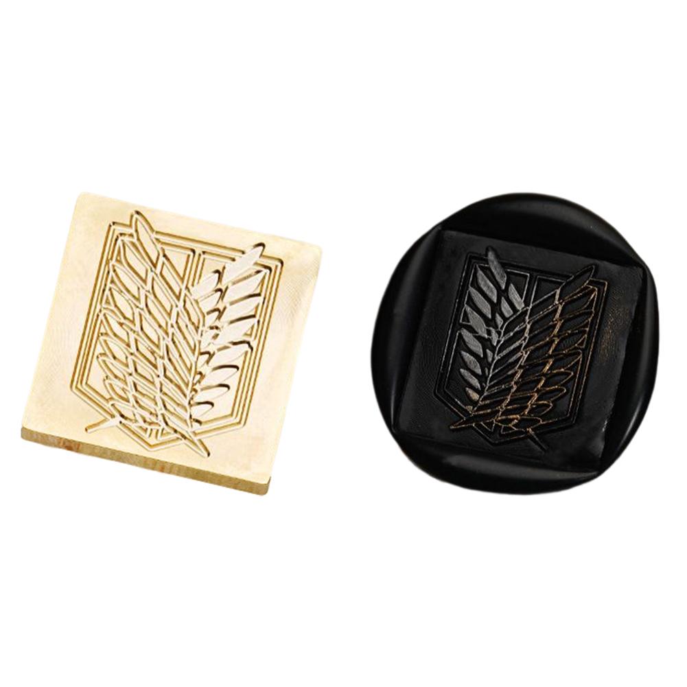 Gold-plated Brass Head Retro DIY Envelope Wax Seal Stamp Head Sealing Wax Scrapbooking Stamps Wedding Decorative Invitation