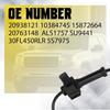 ABS Wheel Speed Sensor Rear LH RH For 07-13 Chevy Silverado GMC Sierra 1500 EKK