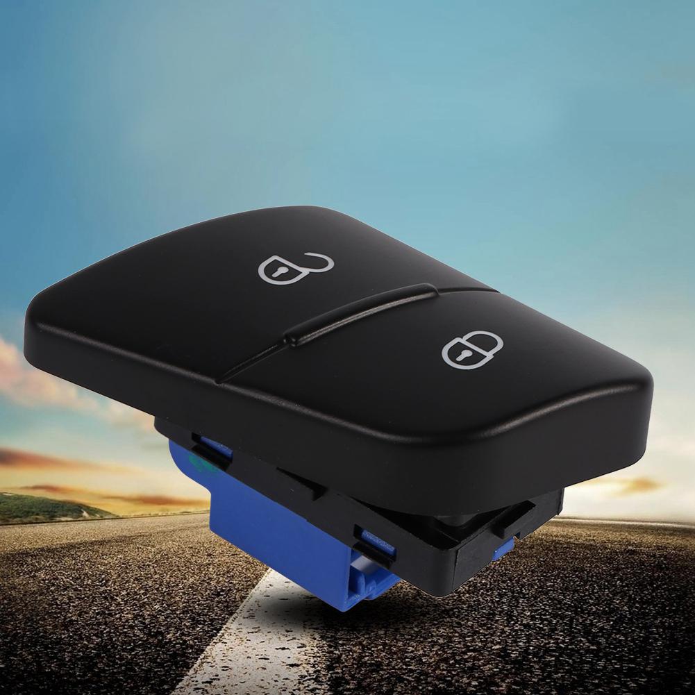 LH Driver Side Car Door Lock Switch Central Locking Button For  Passat 2006 2011 B6 3C