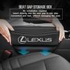 For Lexus Car Seat Organizer Leather Crevice Storage Box Auto Accessories RX350 IS250 IS200 GS300 LX570 RC350 UX250h ES350
