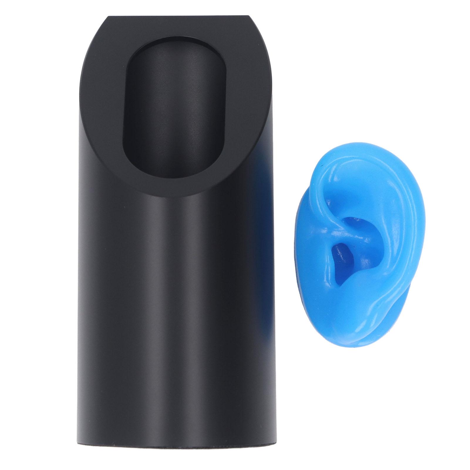 

Силіконова модель вуха. Реалістична м’яка модель штучного вуха з підставкою для навчання Left Ear