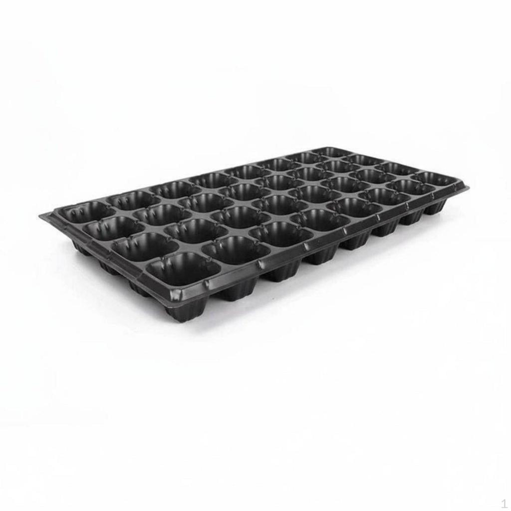 Tray With Drainage Holes cells Plug Drain Hole Design Starter for Gardeners, Growers, Farm,