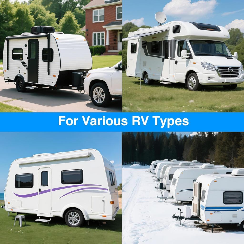 RV Trim Molding Ert 1" - RV Vinyl Trim Ert 50’ Black - Camper Trim Molding Exterior, UV-Resistant RV Weather Stripping Exterior, For Camper Travel